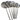 Stainless Steel Jhara Set, comes in multiple sizes, Indian Style