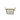 Stainless Steel Hammered Oval Tub with Brass Handles