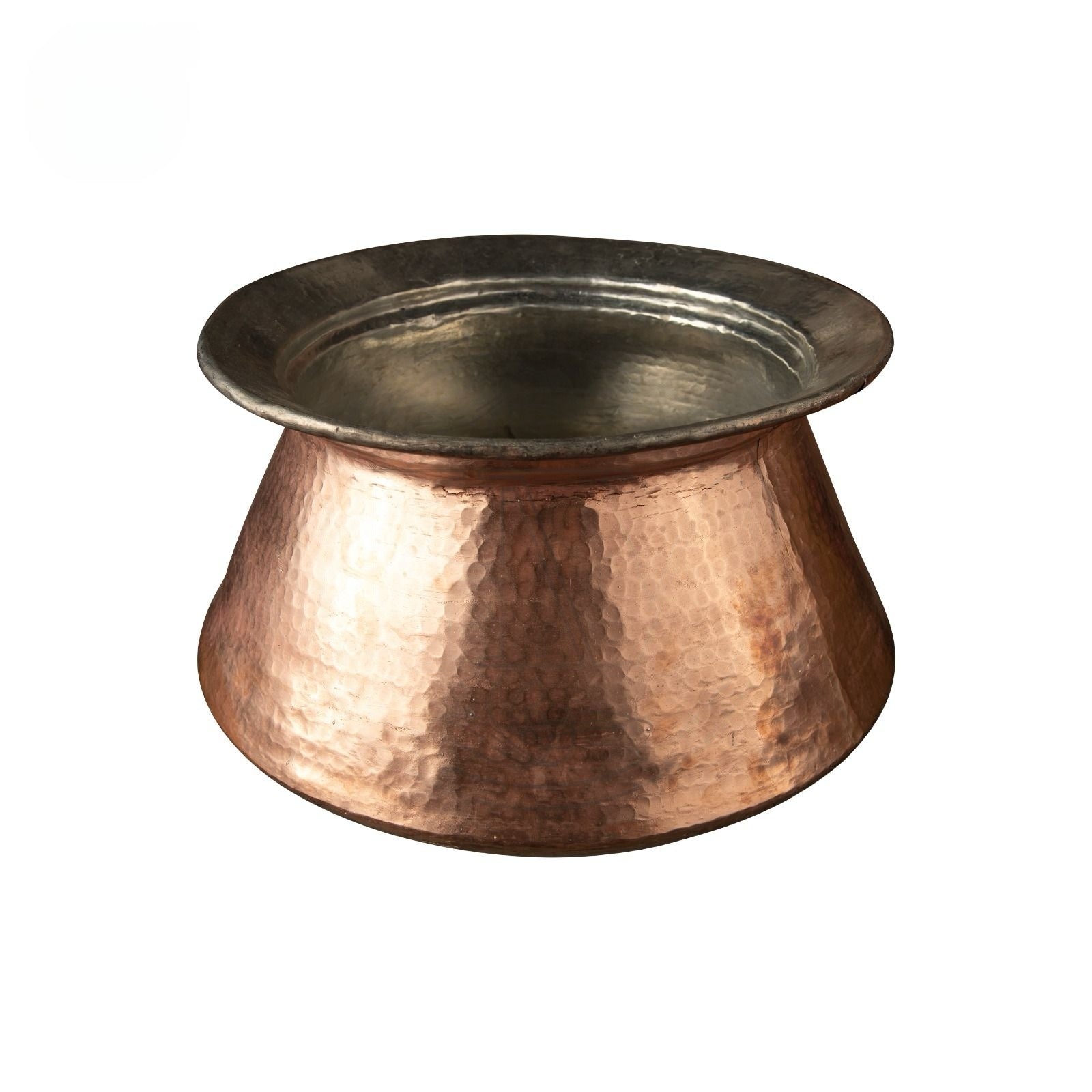 Indian Hammered Copper Hyderabadi Handi