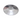 Stainless Steel Matte Finish Liner or Plate, 18 Gauge, 6.3"