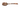 Rose Gold Finish Hammered Spade Spoon for Serving, Heavy Duty, 18/8, Stainless Steel