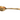 stainless steel gold finish rice serving spoon