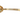 PVD Gold Finish, Hammered 18/8 Stainless Steel Deep Serving Spoon, 10"