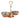 Copper Stainless Steel 2 Bowls Condiment Set, Copper Serveware