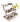 Stainless Steel Counter Dish Food Display for Buffet, 3 Tier Buffet Stand