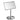 Stainless Steel Table or Buffet Display Menu Card Stand, 3.5"