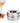 Stainless Steel Matte Finish Ashtray with Cover, 3 Holders