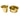 Pure Brass Coffee Dabara Set, 110 ML, Heavy Duty