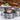 Steel Round Buffet Display Riser for Catering Services, 9.75" x 9.75"