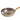 Stainless Steel Hammered Oval serving Pan, Comes with Brass Handle, Tableware