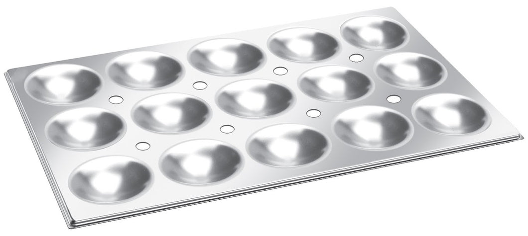 Stainless Steel 1/1 Idli Tray for Combi Oven, 15 Idli's, 3.5