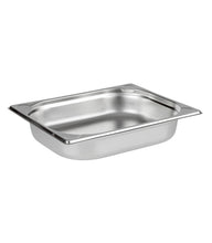 Load image into Gallery viewer, SS GN Food Pan 1/2 65MM (2.5&quot; Depth), NSF, Gastronorm Pan/Steam Pan, Matt Finish

