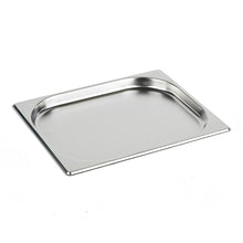 Load image into Gallery viewer, Stainless Steel Matte Finish GN Pan 2/1 20MM (0.75&quot; Deep), NSF, Gastronorm Pan
