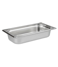 Load image into Gallery viewer, SS GN Food Pan 1/3 65MM (2.5&quot; Depth), NSF, Gastronorm Pan/Steam Pan, Matt Finish
