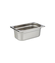 Load image into Gallery viewer, GN 1/4 100MM, 4&quot; Deep Food Pan, Anti-Jam Stainless Steel Steam Table / Hotel Pan, NSF
