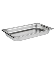 Load image into Gallery viewer, Stainless Steel Matte Finish Anti-Jam GN Pan 2/1 40MM (1.5&quot; Depth), NSF, Gastronorm Pan
