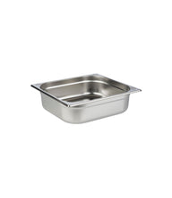 Load image into Gallery viewer, NSF Certified, GN 2/3 150MM, 6&quot; Deep, Anti-Jam Steam Pan, Stainless Steel
