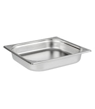 Load image into Gallery viewer, SS GN Food Pan 2/3 65MM (2.5&quot; Depth), NSF, Gastronorm Pan/Steam Pan, Matt Finish
