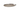Stainless Steel Oval Shape Hammered Long Deep Platter for display, 15"