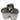 Deep Stainless Steel 3 Bowls Chomukha for Serving Food, 5"