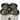 Stainless Steel Deep Food Serving Set, 4 Bowls, Heavy Duty, 5"