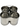 Stainless Steel Deep Food Serving Set, 4 Bowls, Heavy Duty, 5"