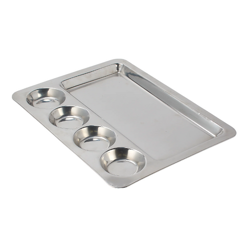 Stainless Steel Big Dosa Serving Tray, Balaji Thali