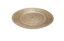 Load image into Gallery viewer, Heavy Duty Brass Hammered Patila or Tope with Tin Lined or Kalai, For Cooking, 13&quot;, 10 Litres
