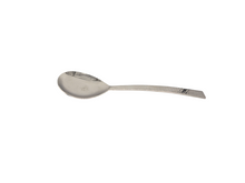 Load image into Gallery viewer, stainless steel hammered serving spoon, heavy duty
