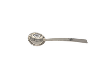 Load image into Gallery viewer, Hammered 18/8 Stainless Steel Heavy Duty Deep Serving Spoon, 10&quot;
