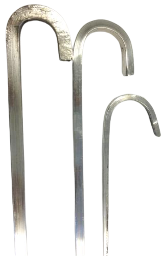 Tandoor Oven Square Skewers, 5 mm, Stainless Steel, 39