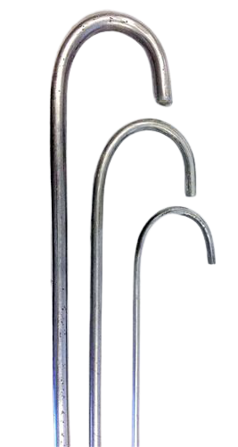 Tandoor Oven Round Skewers, 5 mm, Stainless Steel, 39