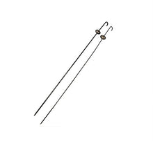 Charger l&#39;image dans la galerie, Stainless Steel Round Tandoor Skewers with Stopper - 6 mm Thick, 39&quot; Length
