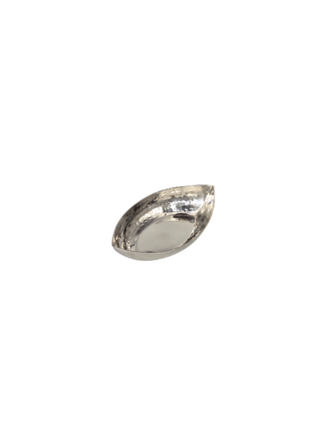 Stainless Steel Hammered Mini Boat Shape Bowl