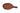 Wooden pizza bat shape platter with handle