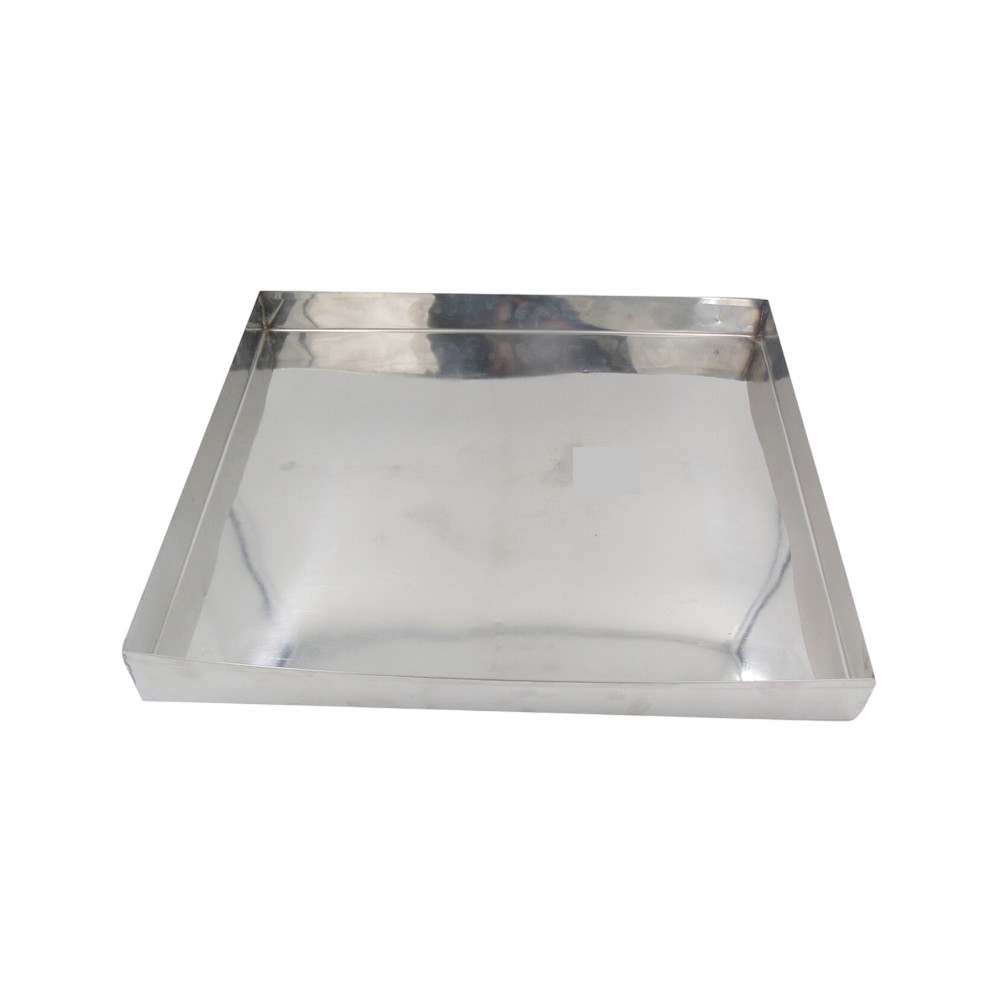 Rectangular Sweet Tray for Display, Stainless Steel, 14