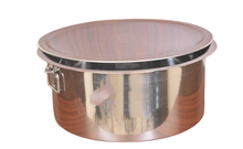 Load image into Gallery viewer, Stainless Steel Tope Vessel comes with steel lid, High Quality material cookware
