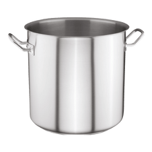 Charger l&#39;image dans la galerie, Premium Full Height Cookpot, SS 304, 45 cm, 18&quot;, 79 Liter&#39;s, Welded Handles, 18/8 Stainless Steel
