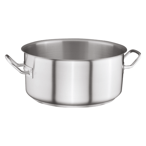 Commercial Half Height Cookpot, SS 304, Welded Handle, Sandwich Bottom, 60 cm