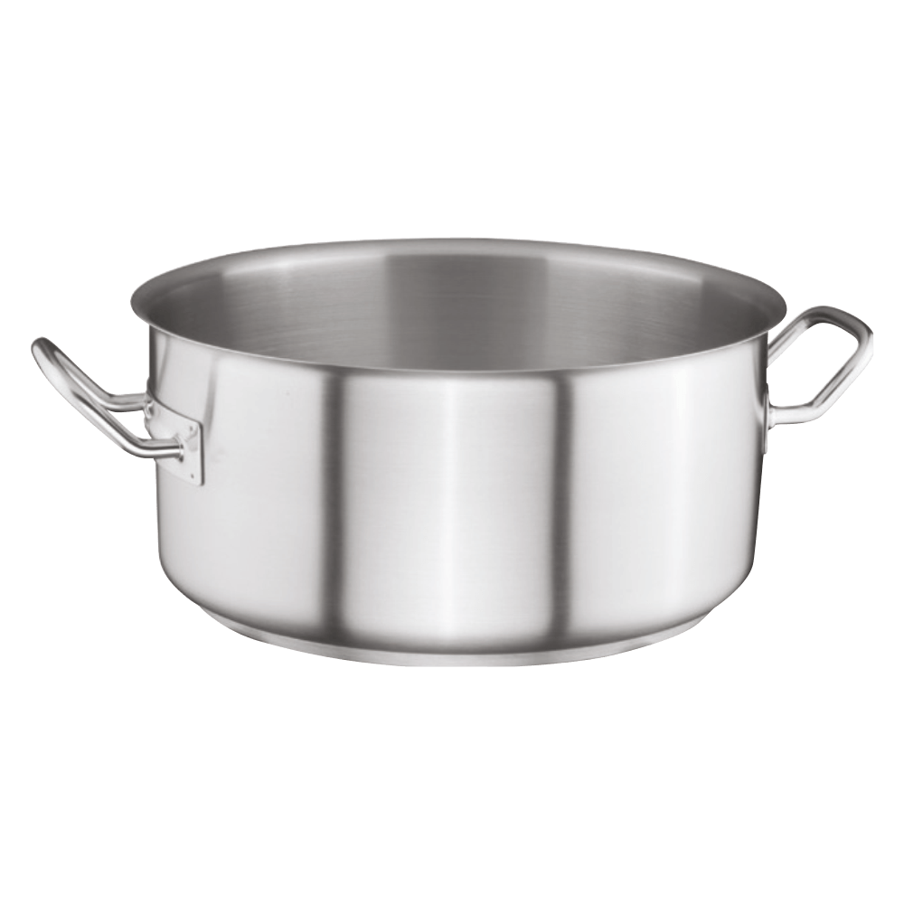 Stainless Steel Half Height Cookpot, SS 304, 11 Liter, 32 cm, 13