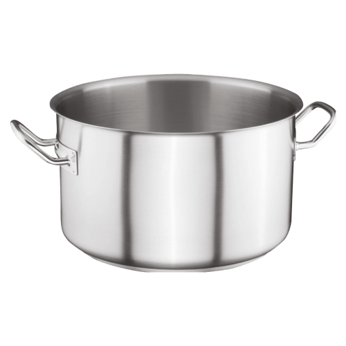 Commercial Quarter Height Cookpot, SS 304, Welded Handle, Sandwich Bottom, 60 cm