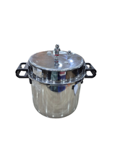 Load image into Gallery viewer, Heavy Duty Outer Lid Pressure cooker for commercial use
