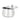 Stainless steel hammered biryani handi with lid, handcrafted finish, rustproof, BPA-free, ideal for hotels and restaurants