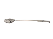 Charger l&#39;image dans la galerie, Oval shape serving ladle for chafer, Hand Beaten
