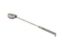 Charger l&#39;image dans la galerie, Stainless Steel Hammered oval shape serving ladle for buffet
