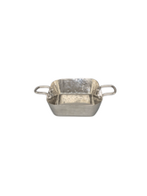 Load image into Gallery viewer, Stainless Steel Hammered Square Shape Serving Pan
