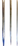 Stainless Steel Round Tandoor Kebab Skewers with Stopper, 8 mm, 39", Heavy Duty