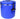 premium quality blue insulated food storage container