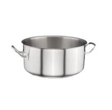 Load image into Gallery viewer, Premium Half Height Cookpot, SS 304, 50 cm, 20&quot;, 35 Liter&#39;s, Welded Handles, Stainless Steel
