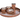 Hammered Round Stainless Steel / Copper Thali or Dinner Set, Two-Tone, Double Wall, 6 Pieces